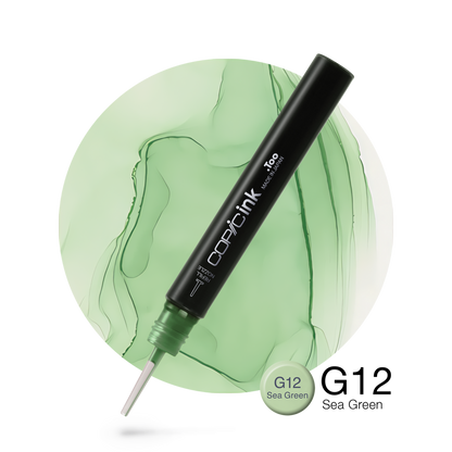 Copic Ink Refill G12 Sea Green <inline style="float: right; margin-right: 10px; background-color: rgb(206, 228, 189);">&nbsp;&nbsp;&nbsp;&nbsp;&nbsp;&nbsp; </inline>