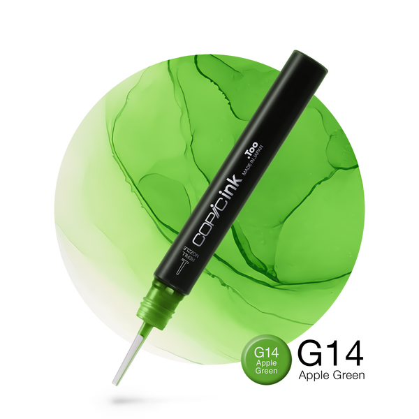 Copic Ink Refill G14 Apple Green <inline style="float: right; margin-right: 10px; background-color: rgb(151, 207, 144);">&nbsp;&nbsp;&nbsp;&nbsp;&nbsp;&nbsp; </inline>