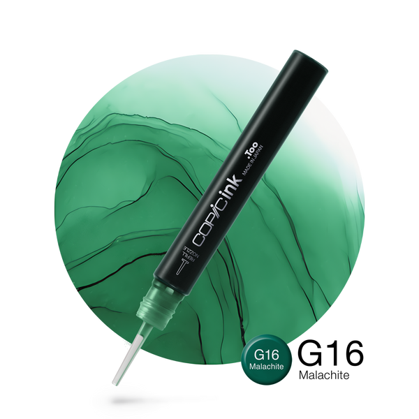 Copic Ink Refill G16 Malachite <inline style="float: right; margin-right: 10px; background-color: rgb(91, 183, 142);">&nbsp;&nbsp;&nbsp;&nbsp;&nbsp;&nbsp; </inline>
