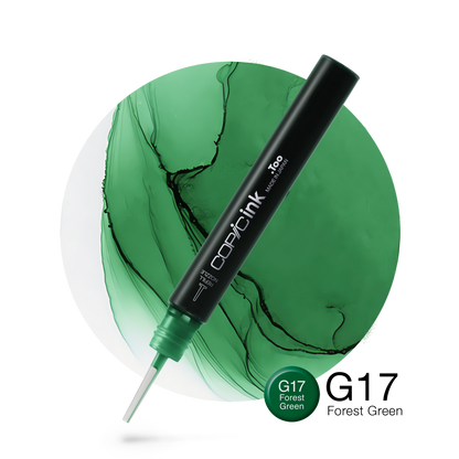 Copic Ink Refill G17 Forest Green <inline style="float: right; margin-right: 10px; background-color: rgb(21, 180, 126);">&nbsp;&nbsp;&nbsp;&nbsp;&nbsp;&nbsp; </inline>