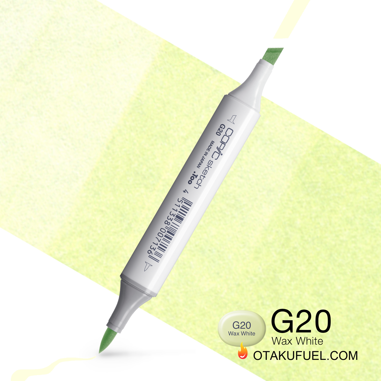 Copic Sketch G20 Wax White Marker <inline style="float: right; margin-right: 10px; background-color: rgb(235, 243, 213);">&nbsp;&nbsp;&nbsp;&nbsp;&nbsp;&nbsp; </inline>