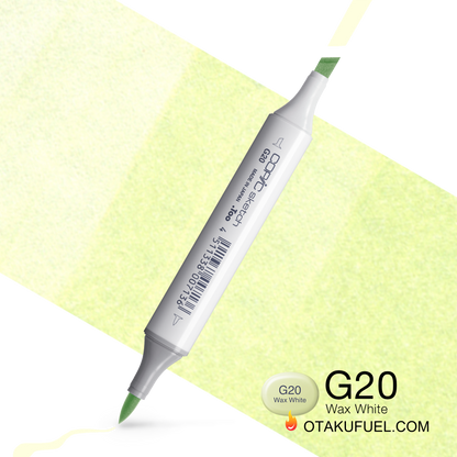 Copic Sketch G20 Wax White Marker <inline style="float: right; margin-right: 10px; background-color: rgb(235, 243, 213);">&nbsp;&nbsp;&nbsp;&nbsp;&nbsp;&nbsp; </inline>