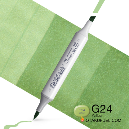 Copic Sketch G24 Willow Marker <inline style="float: right; margin-right: 10px; background-color: rgb(189, 219, 170);">&nbsp;&nbsp;&nbsp;&nbsp;&nbsp;&nbsp; </inline>