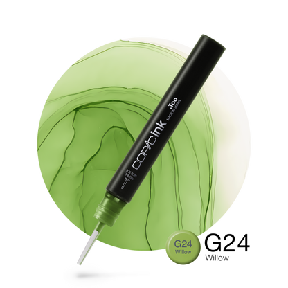 Copic Ink Refill G24 Willow <inline style="float: right; margin-right: 10px; background-color: rgb(189, 219, 170);">&nbsp;&nbsp;&nbsp;&nbsp;&nbsp;&nbsp; </inline>