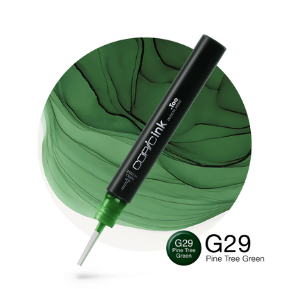 Copic Ink Refill G29 Pine Tree Green <inline style="float: right; margin-right: 10px; background-color: rgb(40, 112, 84);">&nbsp;&nbsp;&nbsp;&nbsp;&nbsp;&nbsp; </inline>