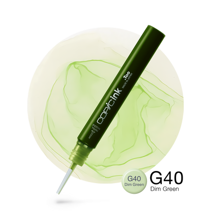 Copic Ink Refill G40 Dim Green <inline style="float: right; margin-right: 10px; background-color: rgb(226, 240, 216);">&nbsp;&nbsp;&nbsp;&nbsp;&nbsp;&nbsp; </inline>