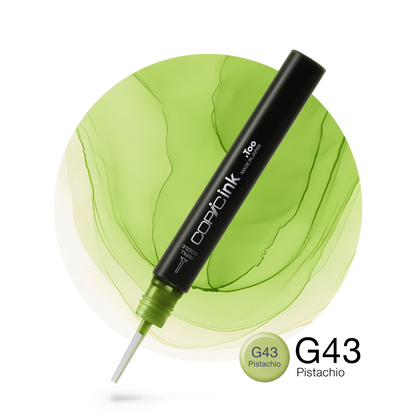 Copic Ink Refill G43 Pistachio <inline style="float: right; margin-right: 10px; background-color: rgb(214, 230, 166);">&nbsp;&nbsp;&nbsp;&nbsp;&nbsp;&nbsp; </inline>