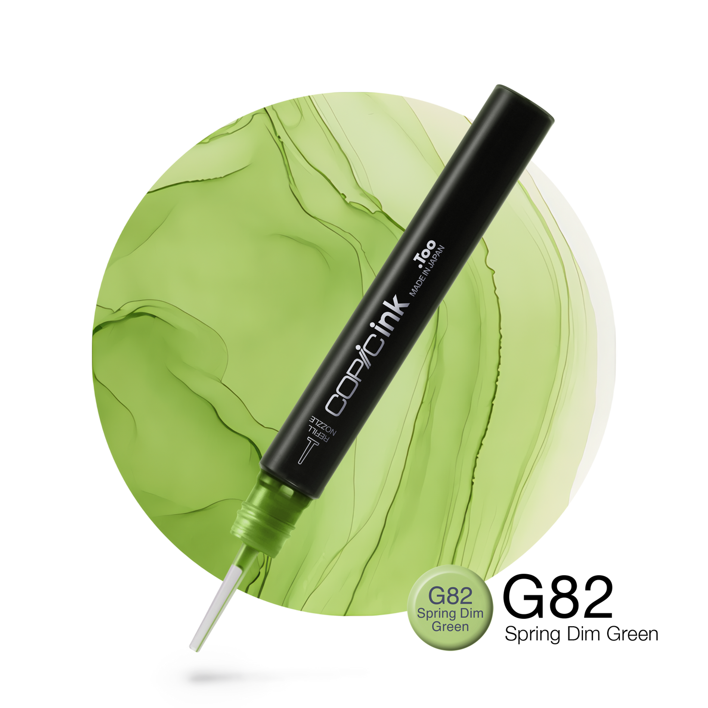 Copic Ink Refill G82 Spring Dim Green <inline style="float: right; margin-right: 10px; background-color: rgb(226, 240, 216);">&nbsp;&nbsp;&nbsp;&nbsp;&nbsp;&nbsp; </inline>