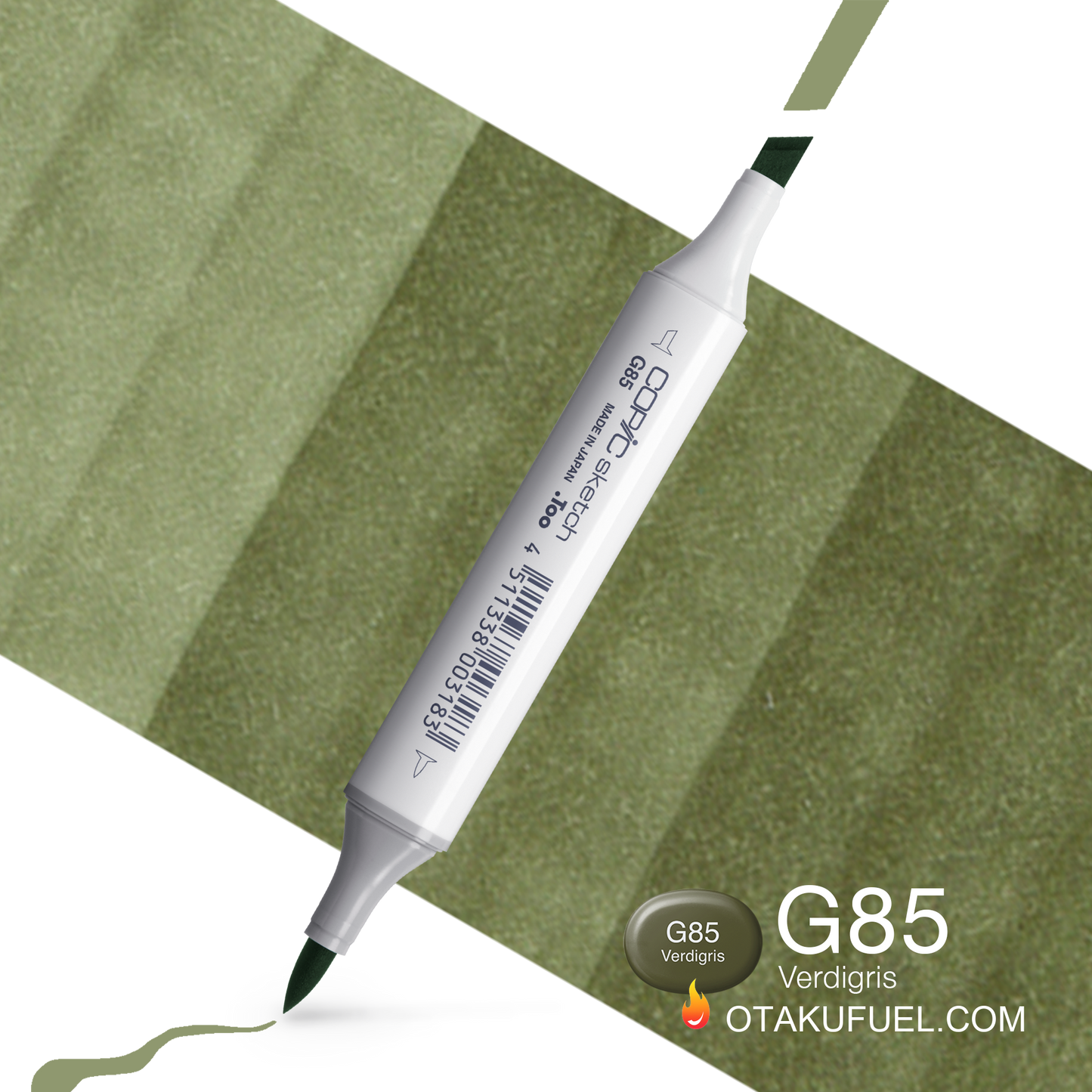 Copic Sketch G85 Verdigris Marker <inline style="float: right; margin-right: 10px; background-color: rgb(157, 195, 170);">&nbsp;&nbsp;&nbsp;&nbsp;&nbsp;&nbsp; </inline>