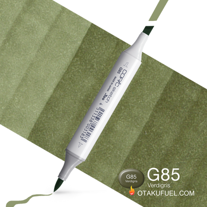 Copic Sketch G85 Verdigris Marker <inline style="float: right; margin-right: 10px; background-color: rgb(157, 195, 170);">&nbsp;&nbsp;&nbsp;&nbsp;&nbsp;&nbsp; </inline>
