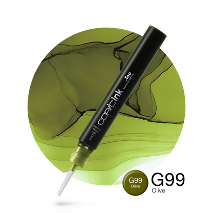 Copic Ink Refill G99 Olive <inline style="float: right; margin-right: 10px; background-color: rgb(95, 126, 58);">&nbsp;&nbsp;&nbsp;&nbsp;&nbsp;&nbsp; </inline>
