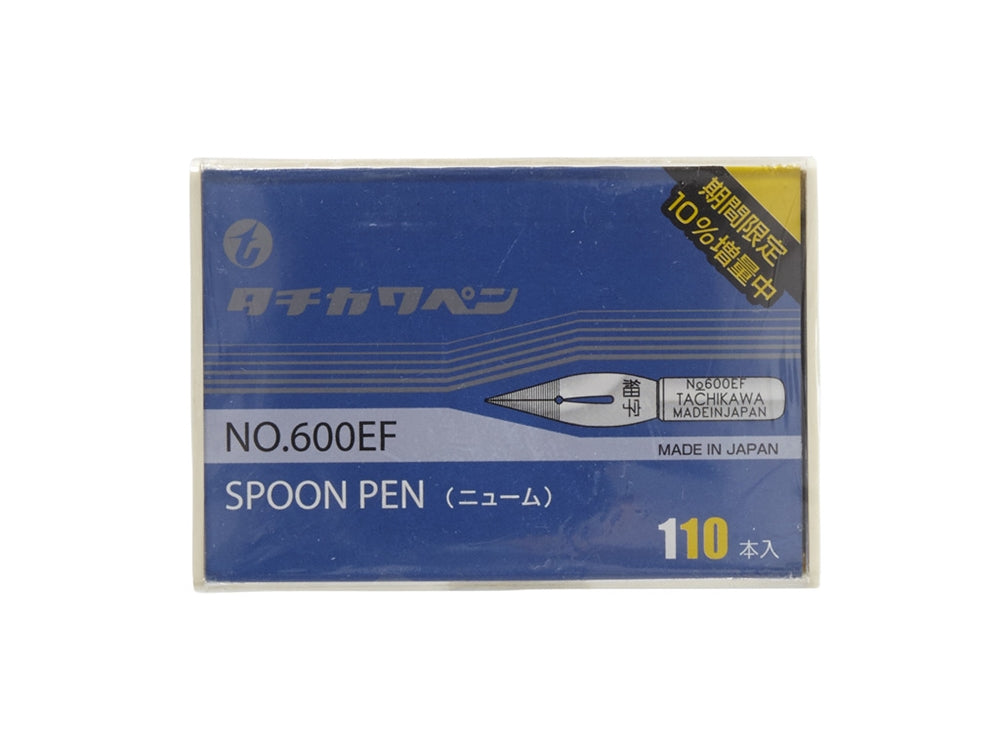 Tachikawa 600 Nium Nib Spoon Pen- 110 Piece Box