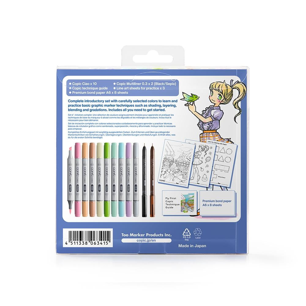 Copic Ciao Marker My First Copic Starter Set