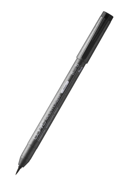 Copic Multiliner Black Brush Small Inking Pen <inline style="float: right; margin-right: 10px; background-color: rgb(50, 44, 44);">&nbsp;&nbsp;&nbsp;&nbsp;&nbsp;&nbsp; </inline>