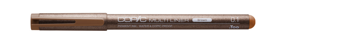 Copic Multiliner Brown 0.1mm Inking Pen <inline style="float: right; margin-right: 10px; background-color: rgb(139,69,19);">&nbsp;&nbsp;&nbsp;&nbsp;&nbsp;&nbsp; </inline>