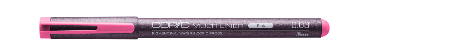 Copic Multiliner Pink 0.03mm Inking Pen <inline style="float: right; margin-right: 10px; background-color: rgb(219,112,147);">&nbsp;&nbsp;&nbsp;&nbsp;&nbsp;&nbsp; </inline>
