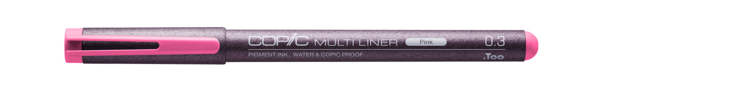 Copic Multiliner Pink 0.3mm Inking Pen <inline style="float: right; margin-right: 10px; background-color: rgb(219,112,147);">&nbsp;&nbsp;&nbsp;&nbsp;&nbsp;&nbsp; </inline>