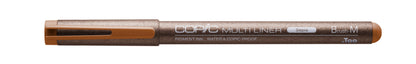 Copic Multiliner Sepia Brush Medium Inking Pen <inline style="float: right; margin-right: 10px; background-color: rgb(203, 147, 90);">&nbsp;&nbsp;&nbsp;&nbsp;&nbsp;&nbsp; </inline>