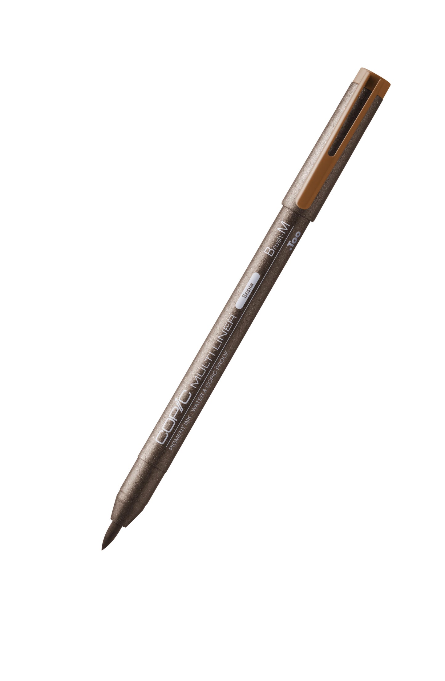 Copic Multiliner Sepia Brush Medium Inking Pen <inline style="float: right; margin-right: 10px; background-color: rgb(203, 147, 90);">&nbsp;&nbsp;&nbsp;&nbsp;&nbsp;&nbsp; </inline>