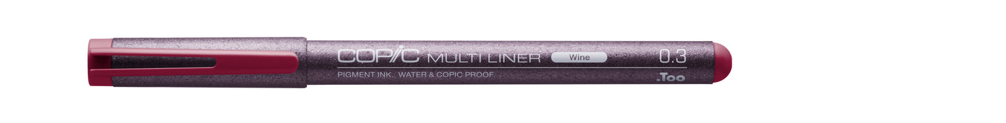 Copic Multiliner Wine 0.3mm Inking Pen <inline style="float: right; margin-right: 10px; background-color: rgb(102,0,51);">&nbsp;&nbsp;&nbsp;&nbsp;&nbsp;&nbsp; </inline>