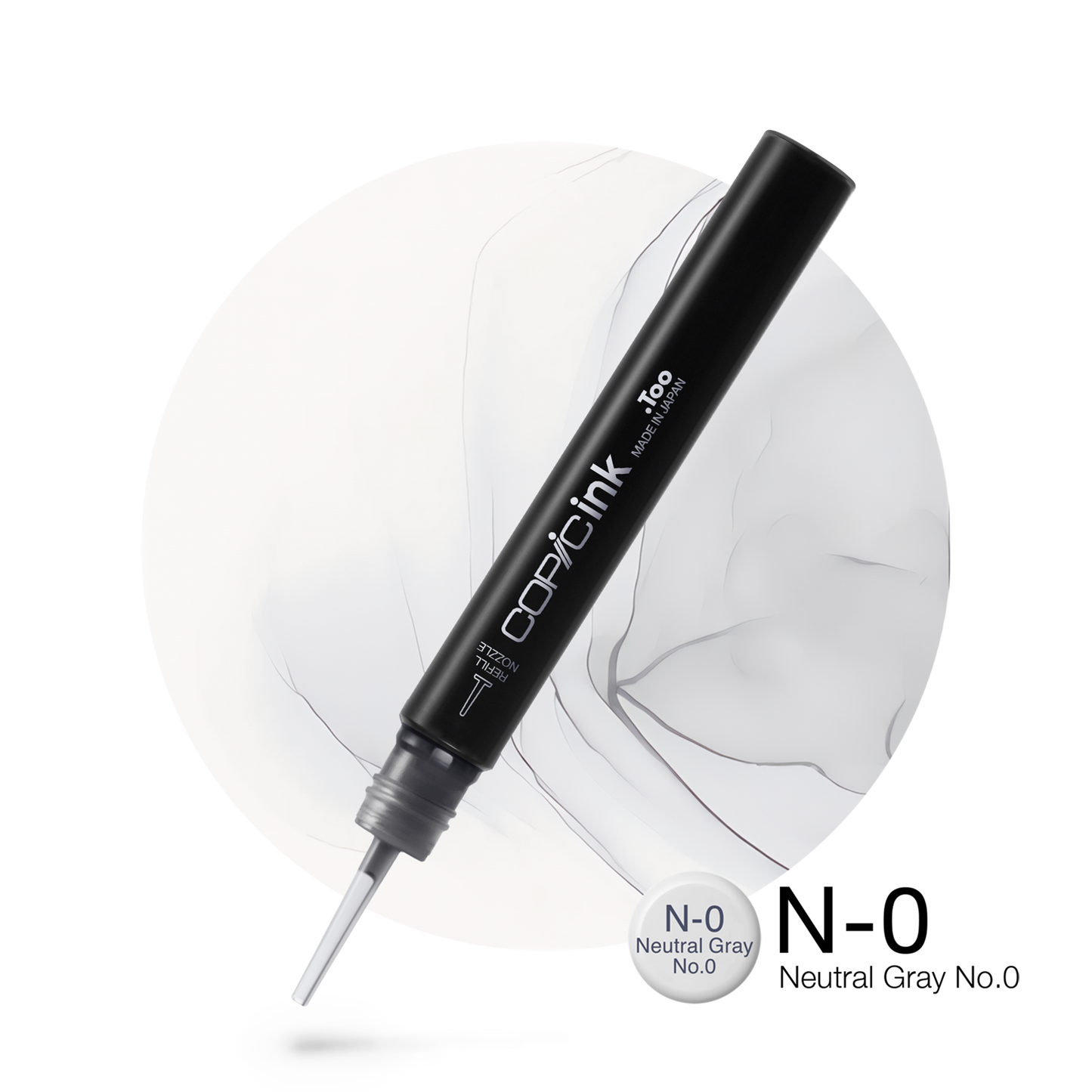 Copic Ink Refill N0 Neutral Gray No. 0 <inline style="float: right; margin-right: 10px; background-color: rgb(236, 237, 239);">&nbsp;&nbsp;&nbsp;&nbsp;&nbsp;&nbsp; </inline>