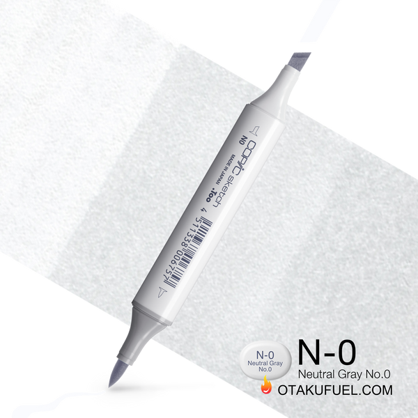 Copic Sketch N0 Neutral Gray No. 0 Marker <inline style="float: right; margin-right: 10px; background-color: rgb(236, 237, 239);">&nbsp;&nbsp;&nbsp;&nbsp;&nbsp;&nbsp; </inline>