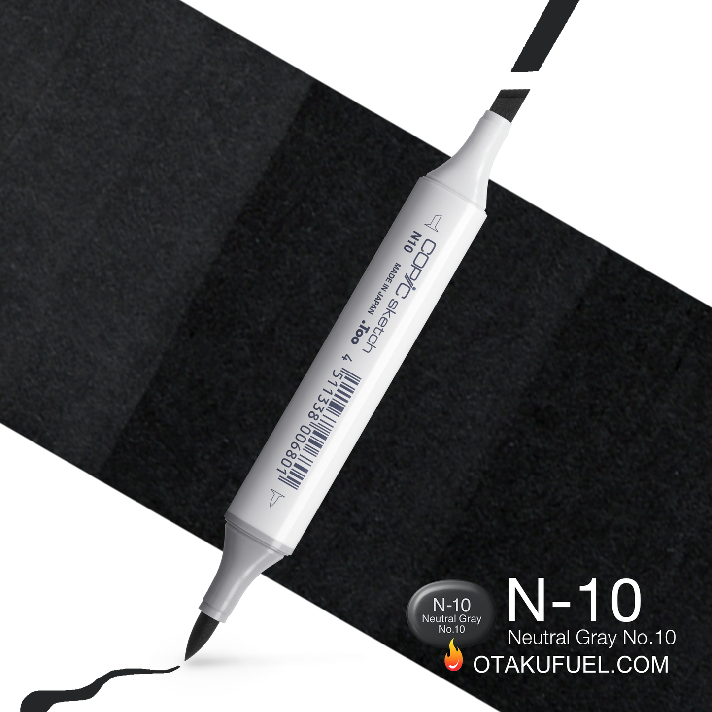 Copic Sketch N10 Neutral Gray No. 10 Marker <inline style="float: right; margin-right: 10px; background-color: rgb(226, 227, 229);">&nbsp;&nbsp;&nbsp;&nbsp;&nbsp;&nbsp; </inline>