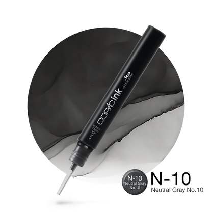 Copic Ink Refill N10 Neutral Gray No. 10 <inline style="float: right; margin-right: 10px; background-color: rgb(77, 78, 80);">&nbsp;&nbsp;&nbsp;&nbsp;&nbsp;&nbsp; </inline>