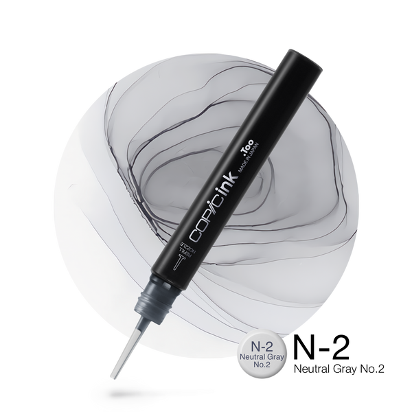 Copic Ink Refill N2 Neutral Gray No. 2 <inline style="float: right; margin-right: 10px; background-color: rgb(226, 227, 229);">&nbsp;&nbsp;&nbsp;&nbsp;&nbsp;&nbsp; </inline>