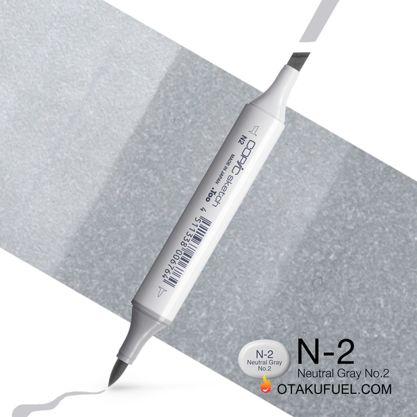 Copic Sketch N2 Neutral Gray No. 2 Marker <inline style="float: right; margin-right: 10px; background-color: rgb(217, 218, 222);">&nbsp;&nbsp;&nbsp;&nbsp;&nbsp;&nbsp; </inline>