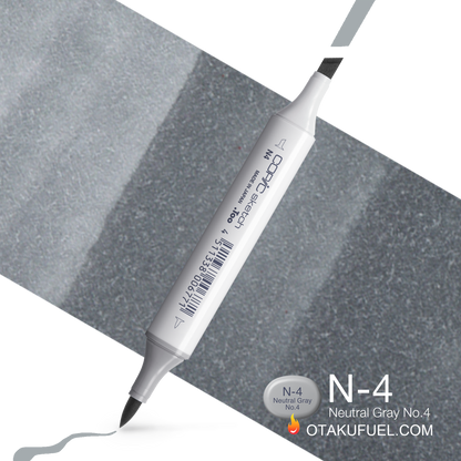 Copic Sketch N4 Neutral Gray No. 4 Marker <inline style="float: right; margin-right: 10px; background-color: rgb(188, 189, 191);">&nbsp;&nbsp;&nbsp;&nbsp;&nbsp;&nbsp; </inline>