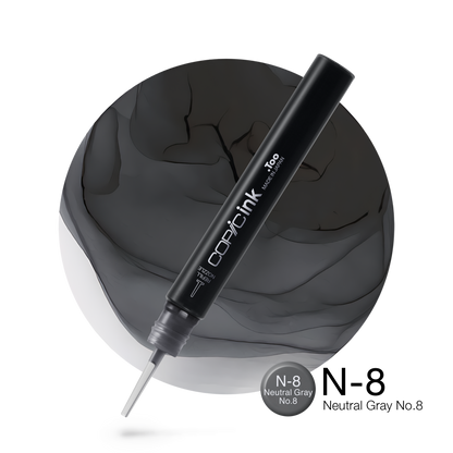 Copic Ink Refill N8 Neutral Gray No. 8 <inline style="float: right; margin-right: 10px; background-color: rgb(118, 121, 126);">&nbsp;&nbsp;&nbsp;&nbsp;&nbsp;&nbsp; </inline>