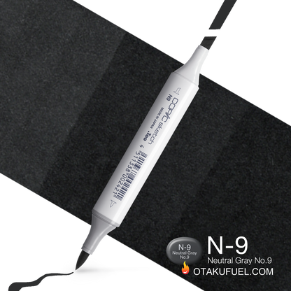 Copic Sketch N9 Neutral Gray No. 9 Marker <inline style="float: right; margin-right: 10px; background-color: rgb(77, 78, 80);">&nbsp;&nbsp;&nbsp;&nbsp;&nbsp;&nbsp; </inline>