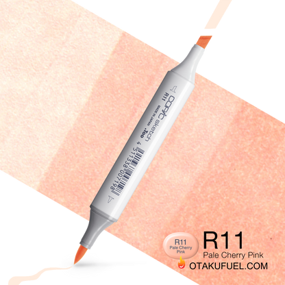 Copic Sketch R11 Pale Cherry Pink Marker <inline style="float: right; margin-right: 10px; background-color: rgb(253, 225, 213);">&nbsp;&nbsp;&nbsp;&nbsp;&nbsp;&nbsp; </inline>