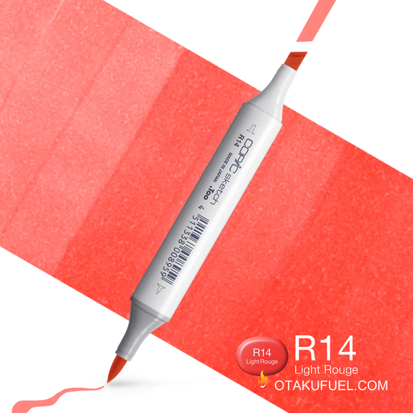 Copic Sketch R14 Light Rouge Marker <inline style="float: right; margin-right: 10px; background-color: rgb(234, 148, 137);">&nbsp;&nbsp;&nbsp;&nbsp;&nbsp;&nbsp; </inline>