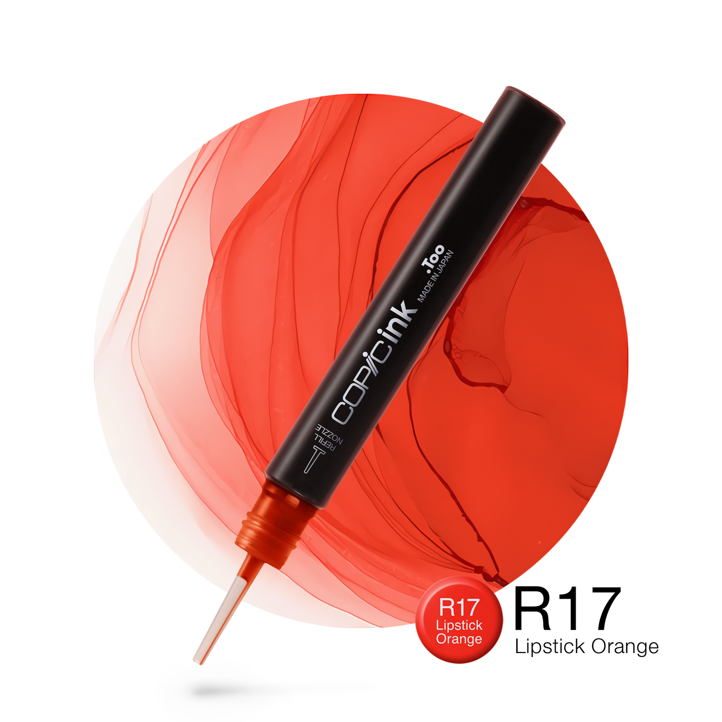 Copic Ink Refill R17 Lipstick Orange <inline style="float: right; margin-right: 10px; background-color: rgb(244, 132, 108);">&nbsp;&nbsp;&nbsp;&nbsp;&nbsp;&nbsp; </inline>