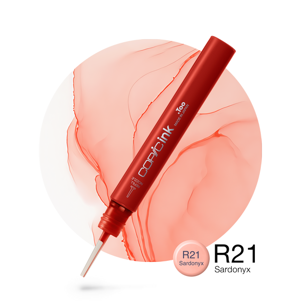 Copic Ink Refill R21 Sardonyx <inline style="float: right; margin-right: 10px; background-color: rgb(245, 202, 186);">&nbsp;&nbsp;&nbsp;&nbsp;&nbsp;&nbsp; </inline>