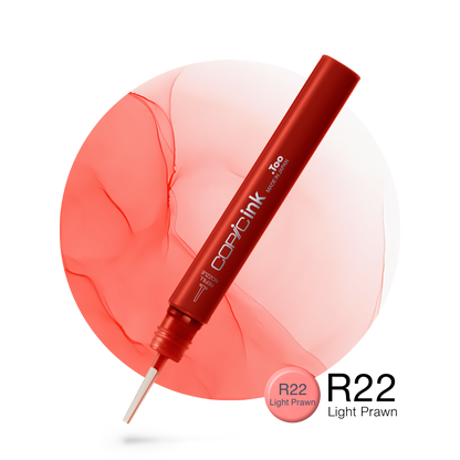 Copic Ink Refill R22 Light Prawn <inline style="float: right; margin-right: 10px; background-color: rgb(250, 183, 177);">&nbsp;&nbsp;&nbsp;&nbsp;&nbsp;&nbsp; </inline>