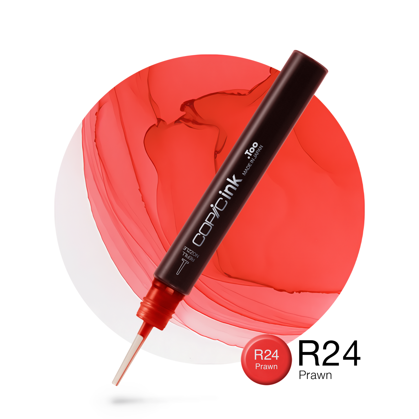 Copic Ink Refill R24 Prawn <inline style="float: right; margin-right: 10px; background-color: rgb(226, 110, 113);">&nbsp;&nbsp;&nbsp;&nbsp;&nbsp;&nbsp; </inline>