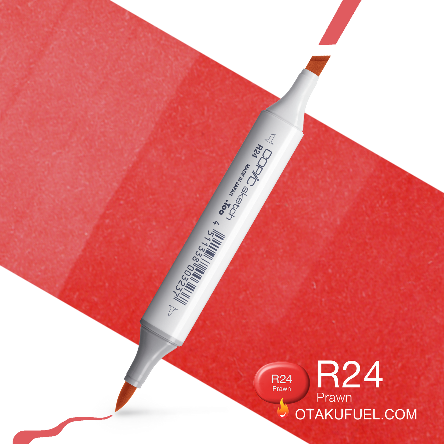 Copic Sketch R24 Prawn Marker <inline style="float: right; margin-right: 10px; background-color: rgb(226, 110, 113);">&nbsp;&nbsp;&nbsp;&nbsp;&nbsp;&nbsp; </inline>