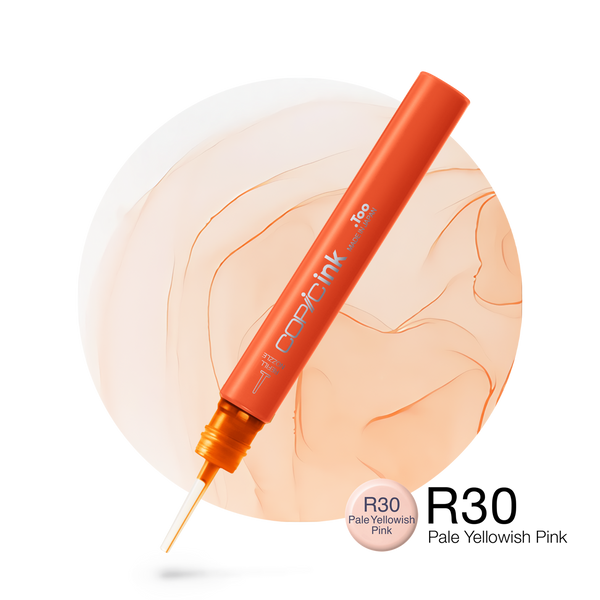 Copic Ink Refill R30 Pale Yellowish Pink <inline style="float: right; margin-right: 10px; background-color: rgb(254, 245, 108);">&nbsp;&nbsp;&nbsp;&nbsp;&nbsp;&nbsp; </inline>