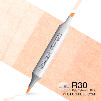 Copic Sketch R30 Pale Yellowish Pink Marker <inline style="float: right; margin-right: 10px; background-color: rgb(255, 237, 209);">&nbsp;&nbsp;&nbsp;&nbsp;&nbsp;&nbsp; </inline>