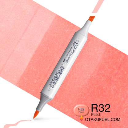 Copic Sketch R32 Peach Marker <inline style="float: right; margin-right: 10px; background-color: rgb(249, 192, 185);">&nbsp;&nbsp;&nbsp;&nbsp;&nbsp;&nbsp; </inline>