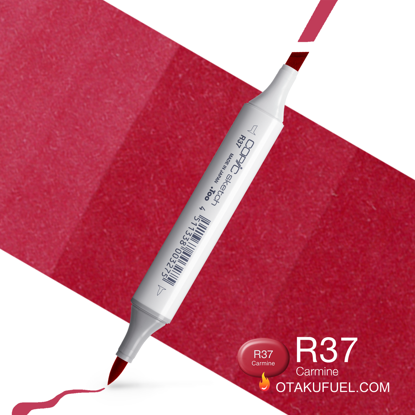 Copic Sketch R37 Carmine Marker <inline style="float: right; margin-right: 10px; background-color: rgb(233, 109, 117);">&nbsp;&nbsp;&nbsp;&nbsp;&nbsp;&nbsp; </inline>