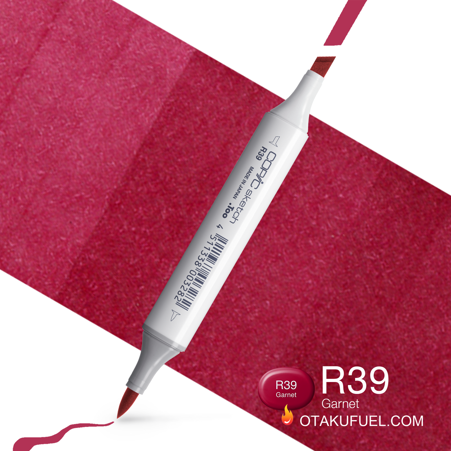 Copic Sketch R39 Garnet Marker <inline style="float: right; margin-right: 10px; background-color: rgb(184, 72, 111);">&nbsp;&nbsp;&nbsp;&nbsp;&nbsp;&nbsp; </inline>