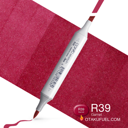 Copic Sketch R39 Garnet Marker <inline style="float: right; margin-right: 10px; background-color: rgb(184, 72, 111);">&nbsp;&nbsp;&nbsp;&nbsp;&nbsp;&nbsp; </inline>
