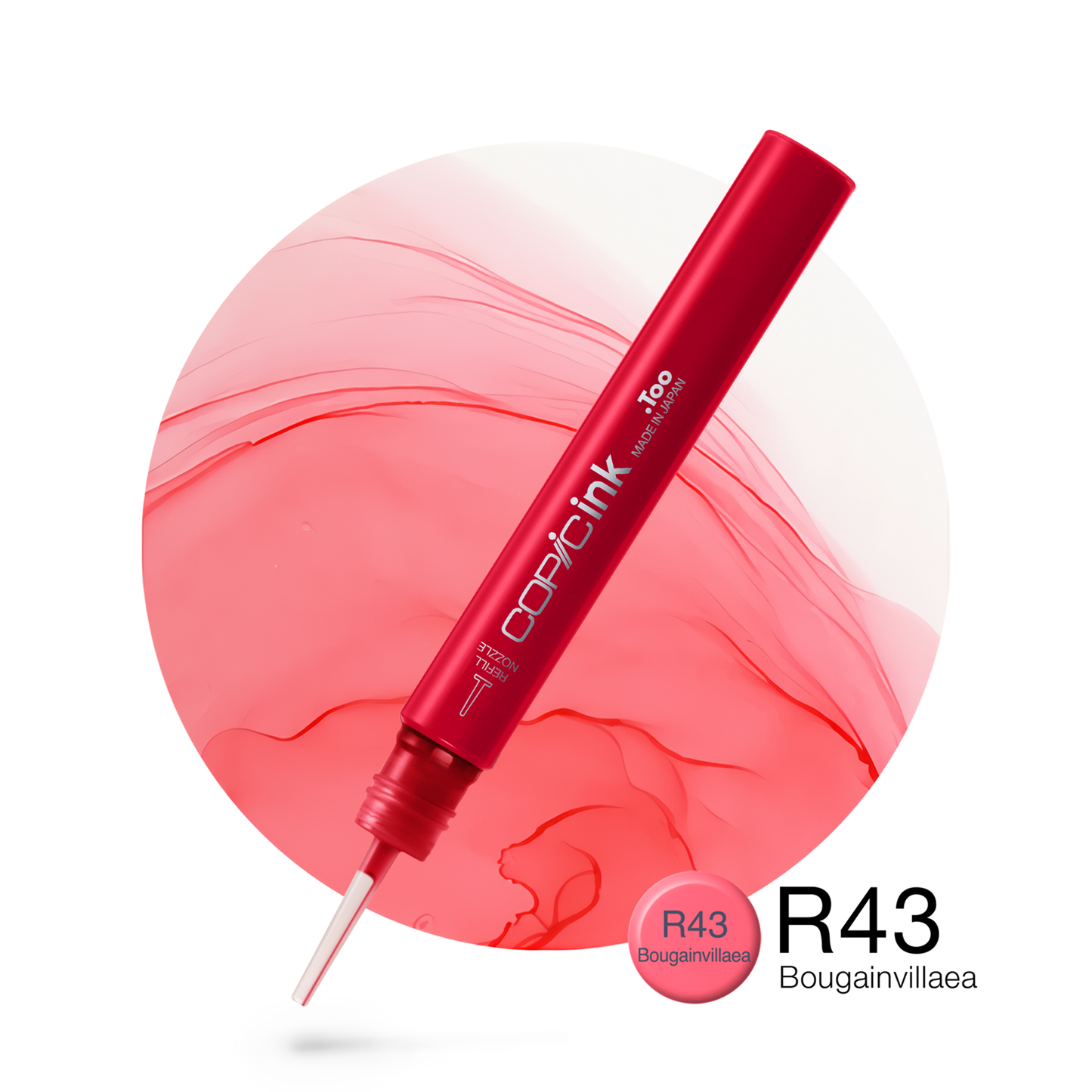Copic Ink Refill R43 Bougainvillea <inline style="float: right; margin-right: 10px; background-color: rgb(223, 124, 132);">&nbsp;&nbsp;&nbsp;&nbsp;&nbsp;&nbsp; </inline>