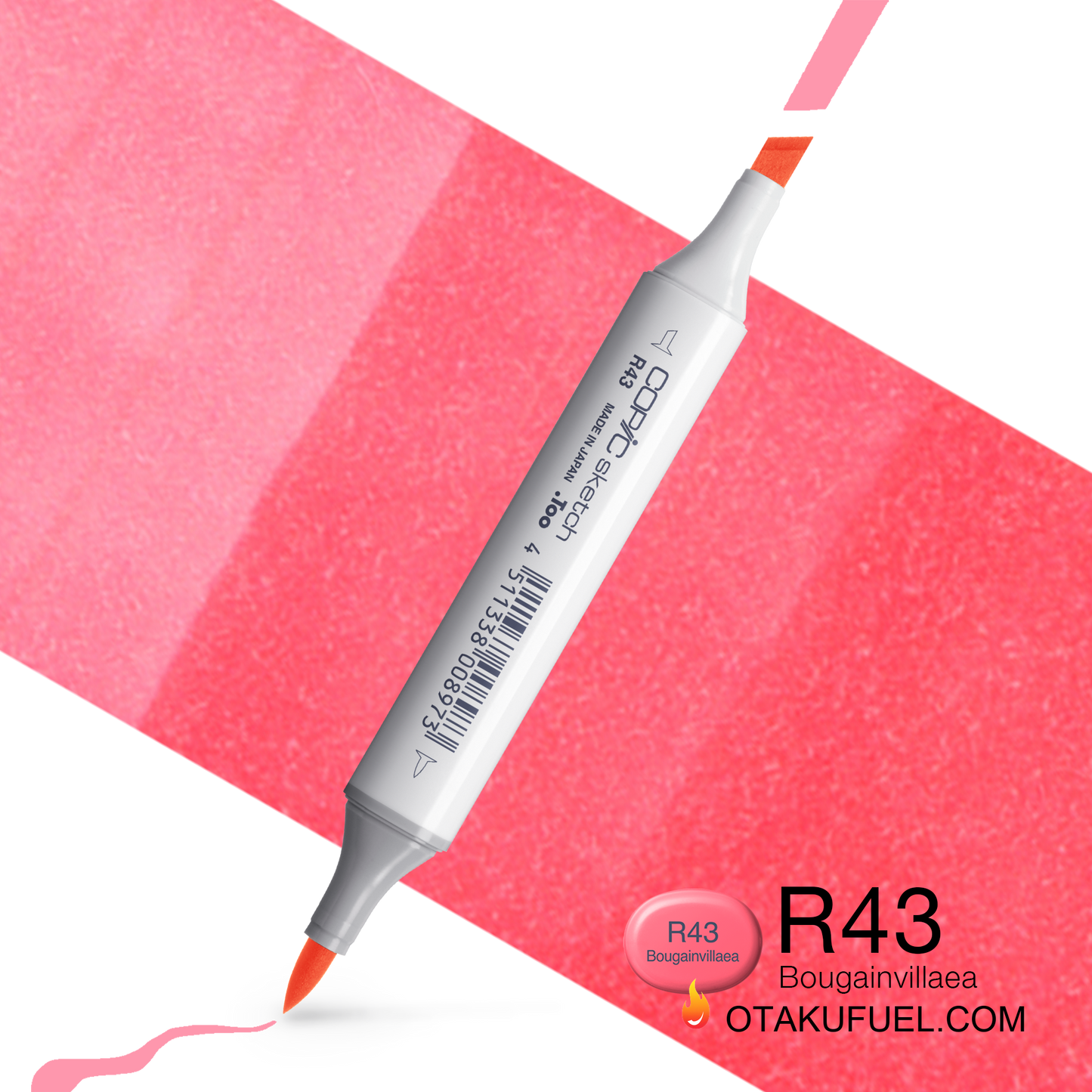 Copic Sketch R43 Bougainvillaea Marker <inline style="float: right; margin-right: 10px; background-color: rgb(223, 124, 132);">&nbsp;&nbsp;&nbsp;&nbsp;&nbsp;&nbsp; </inline>