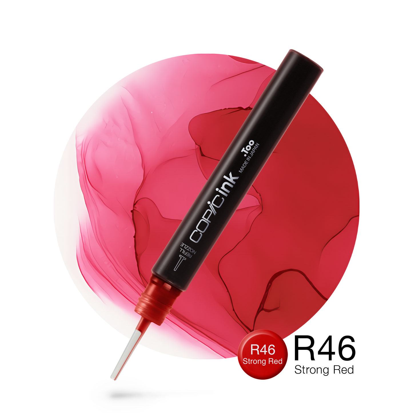Copic Ink Refill R46 Strong Red <inline style="float: right; margin-right: 10px; background-color: rgb(224, 77, 105);">&nbsp;&nbsp;&nbsp;&nbsp;&nbsp;&nbsp; </inline>