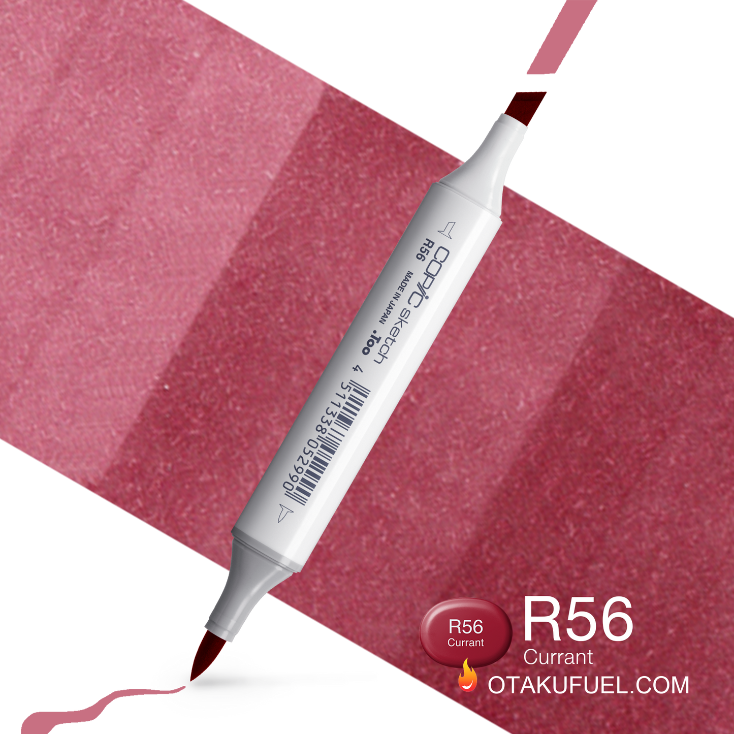 Copic Sketch R56 Currant Marker <inline style="float: right; margin-right: 10px; background-color: rgb(207, 123, 148);">&nbsp;&nbsp;&nbsp;&nbsp;&nbsp;&nbsp; </inline>
